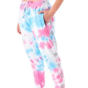 Carmar Tie Dye Sweatpants with Silver Stars